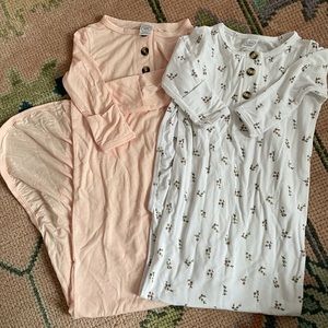 Lou Lou & Co knotted gown, 3-6mo